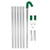 Gutter Cleaning System 80L Wet & Dry Hoover & 24ft Gutter Vacuum Pole Kit Long Reach Drain Pipe Sucker 1.2m - 7.2m 51mm Diameter Aluminium Nozzles 3000W Triple Motor Industrial 1.5m Hose 9m Cable
