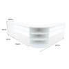 Eclipse LED Shop Counter Set LM60, TB60 & 2 x C1500 - White