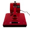 Heat Press Digital Transfer Machine Sublimation Printer 50 x 50cm Flat Clam Teflon Sheet Touchscreen Display Adjustable Pressure Ink Vinyl 250 DIY Professional T-shirt Business 10 Sublimation Sheets