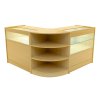 Harmonia LED Shop Counter Set B900, C900 & LM60 - Maple