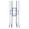 Combi Spray Drying Rack Blue Trolley Eco Paint Shop Woodworking Dry Storage 4 Heavy Duty 360 Degree Castors Mobile 15 Layers 25kg Per Layer 375kg Total Capacity Adjustable Width 182 H x 35/65 W x 59 D