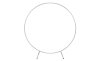 Wedding Moongate White Arch 2m/200cm & Weeping Willow Light Up Tree Warm White LED with Metal Flat Base Arbour Background Decor Flower Balloon Circle Hoop Frame Outdoor Backdrop Wedding Decoration