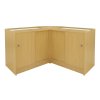 Harmonia LED Shop Counter Set B900, C900 & LM60 - Maple