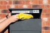 Parcel Post Box Lockable Wall Mounted Secure Large Outdoor Letter Smart Mail Drop Box Weatherproof Galvanised Steel | 5 Keys | 580 x 460 x 360mm