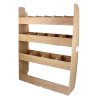Van Lining Carpet Super Stretch + Glue & Ford Transit Rack Bundle, 11m2 Dark Grey Anthracite, Van Racking, Vans, Motor Homes, Cars, Shelving Unit with 4 Shelves, 12mm Plywood, 4 Tier Racking Unit
