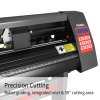 Vinyl Cutter Plotter Extra Large 59 inch Optical Eye Laser Guiding Business Sign Sticker Cutting Making & Flexi Starter Software