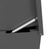 Parcel Post Box Lockable Wall Mounted Secure Large Outdoor Letter Smart Mail Drop Box Weatherproof Galvanised Steel | 5 Keys | 580 x 460 x 360mm