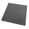 40 x Carpet Tiles Anthracite Grey 10m2 Heavy Duty Commercial Retail Shop Office Home Domestic Premium Flooring Easy Installation 50cm x 50cm Square Anti Slip