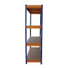 Monster Racking S-RAX 3 x Metal Shelving Racking Heavy Duty Units, 265kg/Shelf, 150cm x 50cm x 180cm
