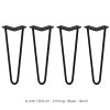 4 x Hairpin Legs / Hair Pin Legs Set SkiSki Legs Furniture Desk Bench Chair Table 14