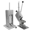 Sausage Stuffer And Clipper Set Vertical Machine - 3L Meat Stuffing Maker Kit With 5 Size Professional Filling Nozzles Steel Clipping Sealing Butchers Commercial FREE 2000 U-Shape Clips