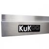 KuKoo Commercial Catering Corrosion Resistant x 2 Stainless Steel Kitchen Wall Shelf & Free Microfiber Cloths 1250mm x 300mm