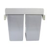 KuKoo Pullout Dust Bin Soft Close Sliding Recycling Double Kitchen 90L Recycle Waste