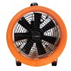 Dust Extractor Ventilation Fan 250mm Portable 6m Duct Hose Workshop Fume Air Blower Industrial PVC Ducting Ventilator