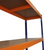 Monster Racking S-RAX 10 x Metal Heavy Duty Shelving Racking Units, 265kg/Shelf, 150cm x 50cm x 180cm