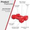 2 x 2KG Neoprene dumbbells