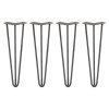 4 x Hairpin Legs / Hair Pin Legs Set SkiSki Legs Furniture Desk Bench Chair Table 16