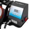 Mug Heat Press 11oz Digital Transfer Machine Sublimation Adjustable Pressure Temperature 93 - 220C Timer 0-999 Seconds Rubber Feet Teflon Surface DIY Professional Charity Business