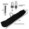 Motorbike Motorcycle Tent Waterproof Shelter Outdoor Storage Garage Moped Bike Mobility Scooter Oxford Fabric Cover Steel Frame 155cm H x 106cm W x 270cm L Lockable 2 FREE Padlocks & 8 Ground Bolts