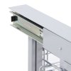 KuKoo RH Magic Corner Kitchen Pull Out Baskets, Slide Out 90-100cm Unit, 4 Metal Storage Drawers