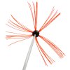 Chimney Sweeping Kit Drill Powered Rotary Brush Sweeping-brush Cleaner 20m Fireplace Wood Burner Flue Reinforced Nylon Flexible Rods FREE Dust Sheet & Storage Bag Includes Allen Key & Drill Adapter MAXBLAST