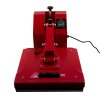 Heat Press Digital Transfer Machine Sublimation Printer 38 x 38cm Flat Clam Touchscreen Display Adjustable Pressure Ink Vinyl 250C DIY Professional T-shirt Charity Business 10 FREE Sublimation Sheets