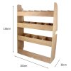 Van Lining Carpet Super Stretch + Glue & Ford Transit Custom Racking Bundle, 11m2 Black, Van Racking, Vans, Motor Homes, Cars, Shelving Unit with 4 Shelves, 12mm Plywood, 4 Tier Racking Unit