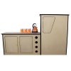 T-Mech 11m2 Van Lining Carpet Super Stretch Kit Black | With Camper Motor Home Kitchen Unit | FREE 5 Heavy Duty Adhesive Glue Spray Cans