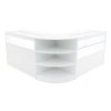 Harmonia LED Shop Counter Set B1200, C1200 & LM60 - White