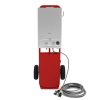 Portable Horse Shower With Steel Trolley Red 18L Tankless Instant Hot Water Gas Boiler LPG Heater 10m Water Hose & 9-Pattern Spray Gun Camping Outdoor 10