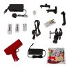 360 Photo Video booth 115cm Platform Rotating Selfie Spinner Party Wedding LED Ring Light Automatic Remote Control Bluetooth Adjustable Arm Slow Motion Battery or Mains Powered Flight Case Money Gun