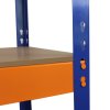 Monster Racking S-RAX 3 x Metal Shelving Racking Heavy Duty Units, 265kg/Shelf, 150cm x 50cm x 180cm