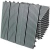 33 x WPC Decking Tiles Grey Terrace Decking Wood Plastic Composite DIY Interlocking Flooring Balcony Roof Terrace Hot Tub Outdoor Deck Tiles Click & Go Easy Clean Weather Resistant 30 x 30 cm (3 m2)