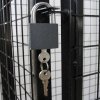 Gas Bottle Collapsible Cylinder Bottle Storage Security Galvanised Powder Coated Steel Mesh Cage 920mm