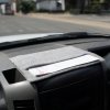 Fabric Storage Pouches 2 Pack 2 Sizes Silver Grey Car Motorhome Camper Van Matching Lining Tool Paperwork Document Pocket Organiser Holder Accessories Portable Fixed 100% Polypropylene 3mm Thick