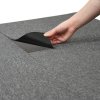 40 x Carpet Tiles Anthracite Grey 10m2 Heavy Duty Commercial Retail Shop Office Home Domestic Premium Flooring Easy Installation 50cm x 50cm Square Anti Slip