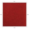 40 x Carpet Tiles Scarlet Red 10m2 Heavy Duty Commercial Retail Shop Office Home Domestic Premium Flooring Easy Installation 50cm x 50cm Square Anti Slip