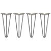 4 x Hairpin Legs / Hair Pin Legs Set SkiSki Legs Furniture Desk Bench Chair Table 12
