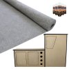 T-Mech 11m2 Van Lining Carpet Super Stretch Kit Smoke Grey | With Camper Motor Home Kitchen Unit | FREE 5 Heavy Duty Adhesive Glue Spray Cans