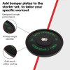 7ft Olympic Weightlifting Bar Bumper Weight Plate Sets 10kg Weight Set 5kg Pair