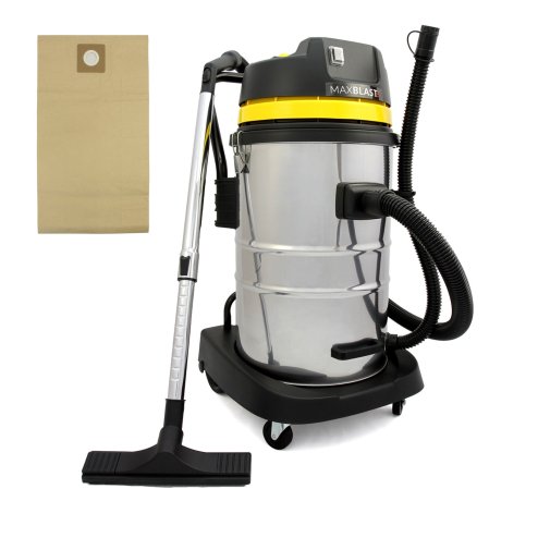 MAXBLAST 60L Vacuum Cleaner Paper Dust Bags, Upright Vac Commercial Hoover, 5 Pack