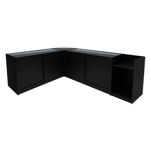Eclipse LED Shop Counter Set LM60, TB60 & 2 x C1500 - Black