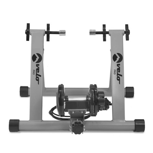 Turbo Trainer Variable Resistance Magnetic Indoor Road Mountain Bikes Silver Mat