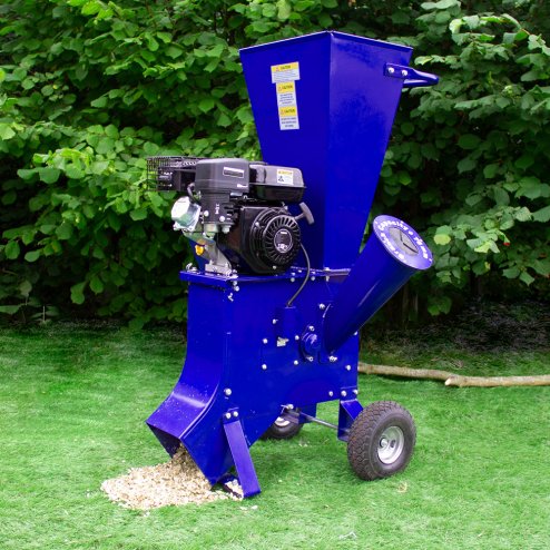 5 in 1 Multi Tool 52cc & 15HP Wood Chipper Petrol Shredder Mulcher Garden Brush Grass Cutter Chainsaw Hedge Trimmer Strimmer Powerful 420cc 3600rpm 4 Stroke Heavy Duty Tool Kit & Protective Equipment