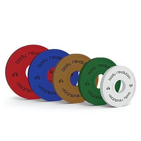 Fractional Bumper Plates (2 x 1kg)