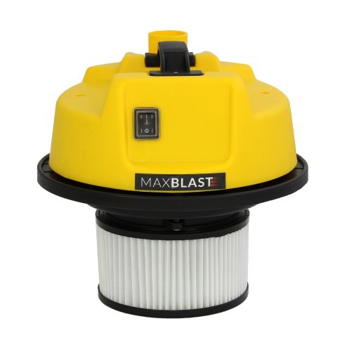 MAXBLAST Industrial Wet & Dry Vacuum Cleaner & Attachments, Powerful 1400W, 30 Litre, Stainess Steel