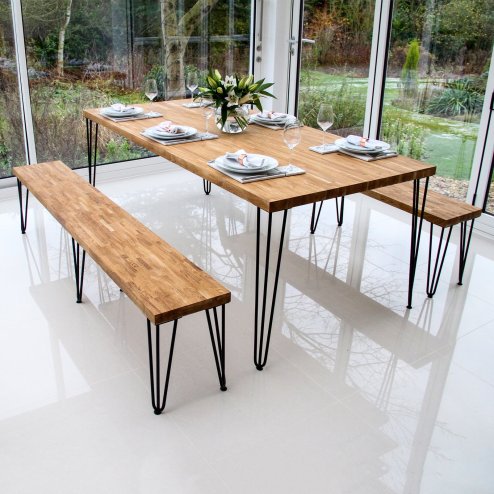 4 x Hairpin Legs / Hair Pin Legs Set SkiSki Legs Furniture Desk Bench Chair Table 16