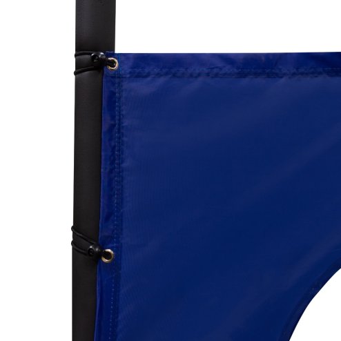 Football Goal Target Sheet 8 x 6ft All Weather Portable Training Practice Indoor Outdoor Quick Assembly 16 Bungee Straps 5 x 40.5cm Target Holes 234cm x 173cm
