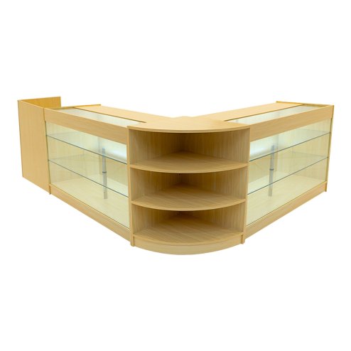 Astro LED Shop Counter Set LM60, TB60 & 2 x K1500 - Maple