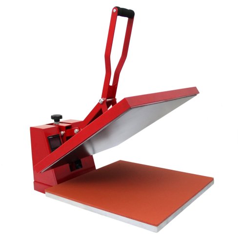 Large Clam Heat Press Flat Transfer Machine 50cm & Printer Custom T-Shirt Sublimation Tee Design Print Kit Bundle Printing Personalise Customise